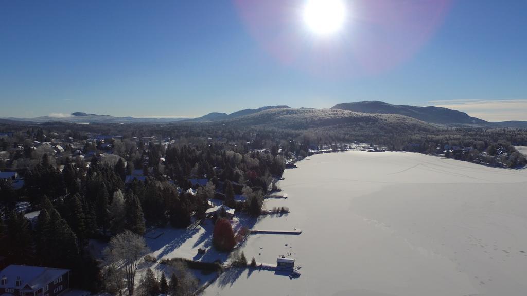 Motel Le Fleuron Saint-Donat-de-Montcalm Bagian luar foto